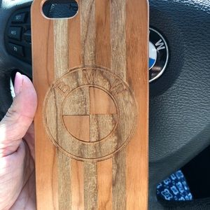 iPhone 6s Plus case BMW real wood